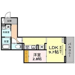 （仮）D-ROOM北浦和5丁目PJ A棟の物件間取画像